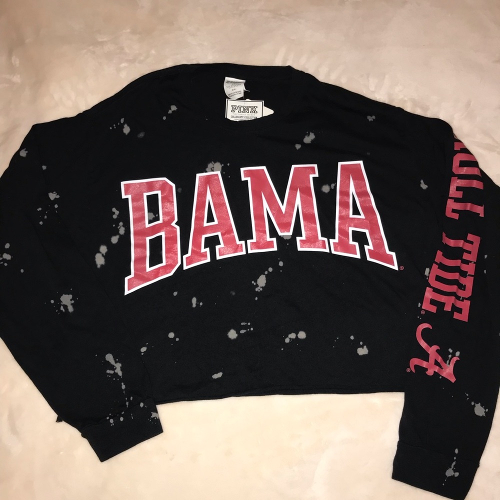 *VS PINK* Game Day College Crop Tee